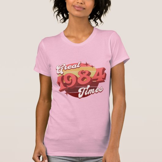 80s Retro Vintage T-Shirt (Vorderseite)