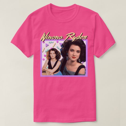 80s Winona Ryder T-Shirt (Design vorne)