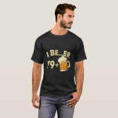 80Th 80 Beer Drinker T-Shirt (Vorne ganz)