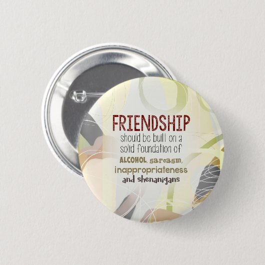 810.friendship-shenanigans button (Vorne & Hinten)