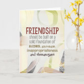 810.friendship-shenanigans karte (Gelbe Blume)