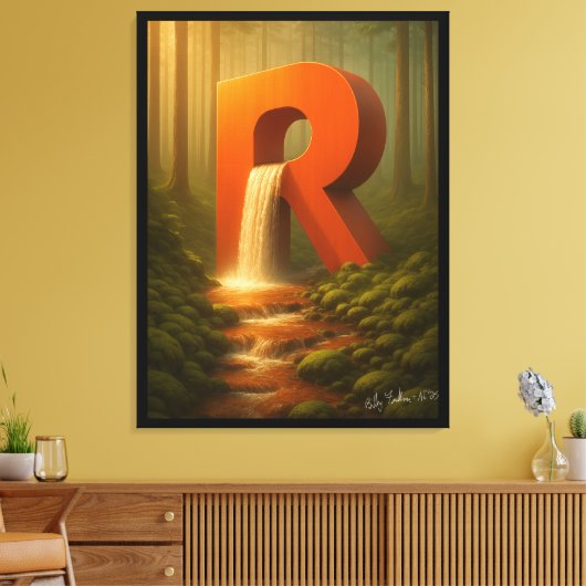 815 Starke Canvas Print Leinwanddruck (Insitu (Wohnzimmer))