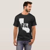 818 Strong Los Angeles California Area Code Number T-Shirt (Vorne ganz)