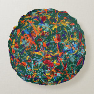 #818 Transmogrifizierung Rundes Kissen