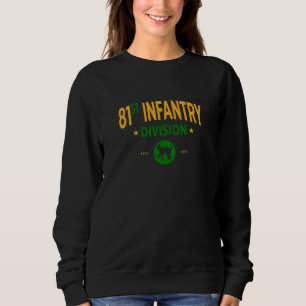 81. Abteilung Infanterie - Militärische Frauen in Sweatshirt