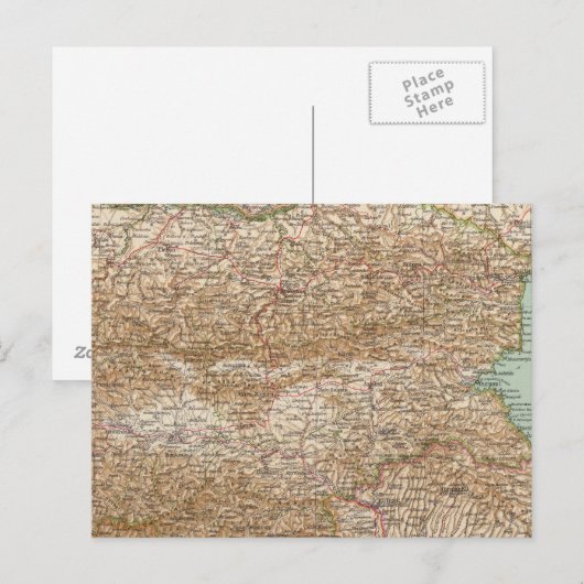 81 Bulgarien Postkarte (Vorne/Hinten)