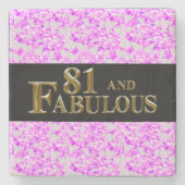 81. Geburtstag Steinuntersetzer (Vorderseite)