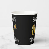 81. Geburtstagsparty - Extravagantes Drehbuch, Imi Pappbecher (Links)