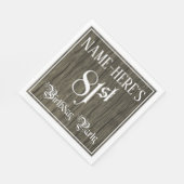 81. Geburtstagsparty - Extravagantes Drehbuch, Imi Serviette (Ecke)