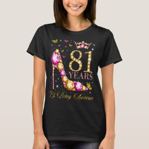 81 Jahre Phantastisch 81 Jahre alt 81. Geburtstag T-Shirt