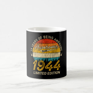 81-jähriger Tag 1944 Phantastisches 81. Geburtstag Kaffeetasse