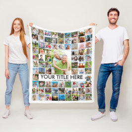 81 Vorlage für die FotoCollage Personalisiert Farb Fleecedecke