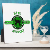 81STE ABTEILUNG "WILDCAT" FOTOPLATTE (Seite)