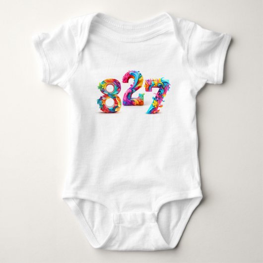 827 Baby Strampler (Vorderseite)