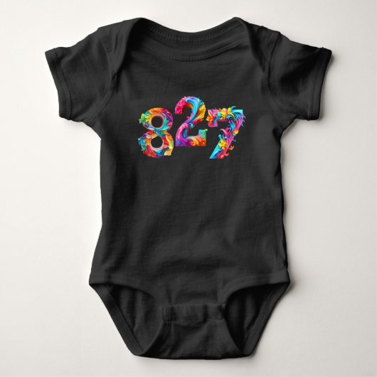 827 Baby Strampler (Vorderseite)