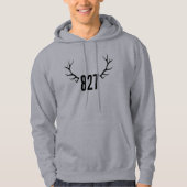 827 Elks Horns Hoodie (Vorderseite)