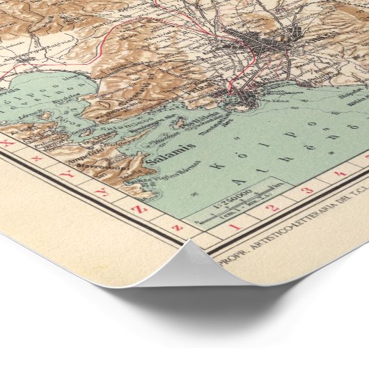 8283 Griechenland Poster (Ecke)