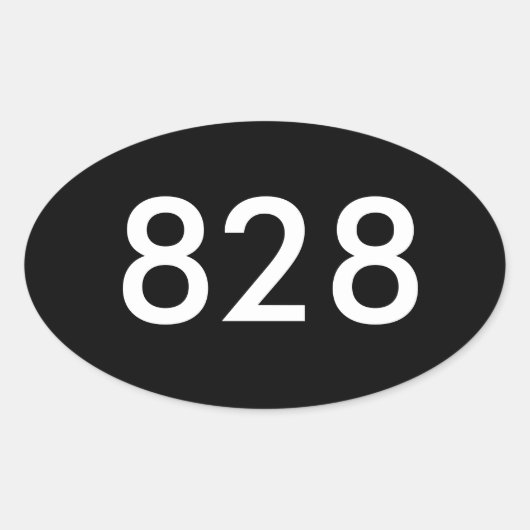 828 Aufkleber (Vorderseite)