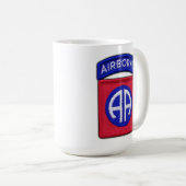82. ABN Div. im Flugzeug Kaffeetasse (VorderseiteRechts)
