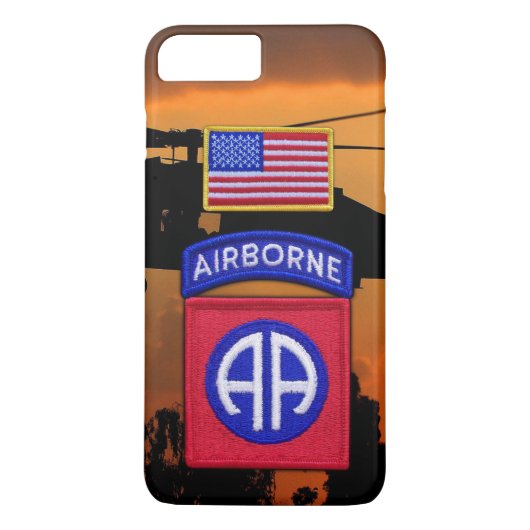 82. ABN Im Flugzeug Division Fort Bragg Veteranen Case-Mate iPhone Hülle (Rückseite)