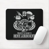82. Airborne Division Fallschirmspringer Fort Brag Mousepad (Mit Mouse)