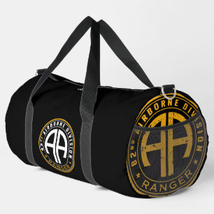 82. Airborne Ranger Personalisierte Schwarze Duffle Bag