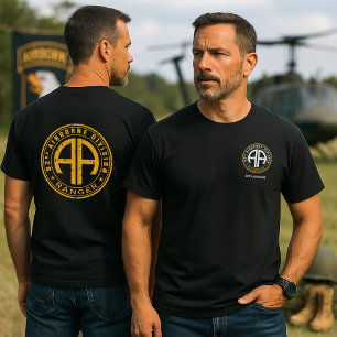 82. Airborne Ranger Veteran Personalisierbar T-Shirt
