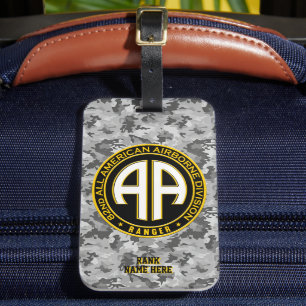 82. All American Im Flugzeug Ranger Personalizable Gepäckanhänger