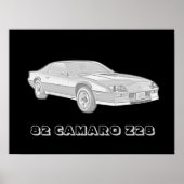 82 Camaro Z28 Poster (Vorne)