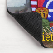 82. Flugabteilung Vietnam Kriegsvets Mousepad (Ecke)