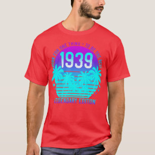 82. Geburtstag 1939 Vintage Ästhetik Sonnenunterga T-Shirt