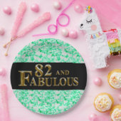 82. Geburtstag Pappteller (Party)