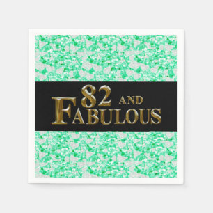 82. Geburtstag  Serviette