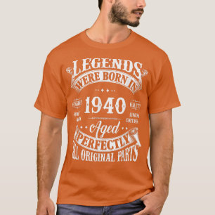 82. Geburtstag T-Shirt Vintage Legenden Geboren im