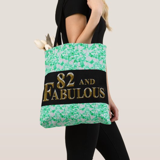 82. Geburtstag Tasche (Von Nahem)
