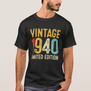 82. Geburtstagsgeschenk 82 Jahre Alt Vintage 1940 T-Shirt