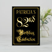 82. Geburtstagsparty - Extravagantes Drehbuch & In Folieneinladung (Stehend vorne)