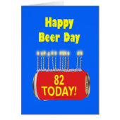 82. Happy Beer Day Geburtstag (Vorne)