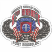 82. Im Flugzeug 14" breiter Vinyl-Aufkleber nach M Aufkleber (Vorderseite)