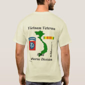 82. Im Flugzeug 1 T-Shirt (Rückseite)