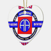 82. IM FLUGZEUG ABTEILUNG "ALLE AMERIKANER" KERAMIK ORNAMENT (Links)