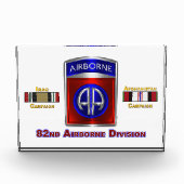 82. Im Flugzeug Abteilung Irak Afghanistan Veteran Fotoblock (Vorderseite)