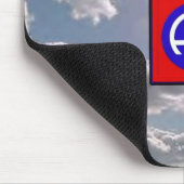 82. Im Flugzeug Abteilung mousepad (Ecke)