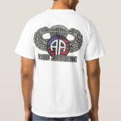 82. Im Flugzeug Abteilung T-Shirt (Rückseite)