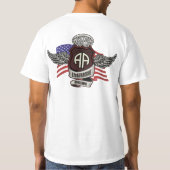 82. Im Flugzeug Abteilung T-Shirt (Rückseite)