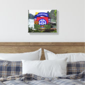 82. im Flugzeug Abteilung vietnam Kriegsveteranen Leinwanddruck (Insitu (Schlafzimmer))