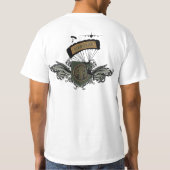 82. Im Flugzeug Abteilungs-Fort BraggParachutist T-Shirt (Rückseite)