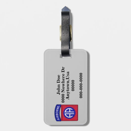 82. im Flugzeug Abteilungsflecken-Gepäckumbau Gepäckanhänger (Rückseite vertikal)