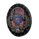 82. Im Flugzeug Dartscheibe (Vorderseite rechts)