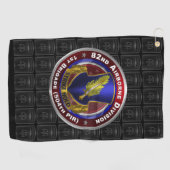 82. Im Flugzeug Division 1. Brigade 504. PIR Golfhandtuch (Horizontal)